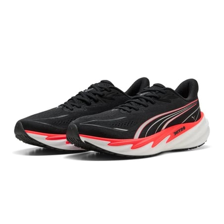 Puma Velocity NITRO 5 Black Red AW26 Shoes