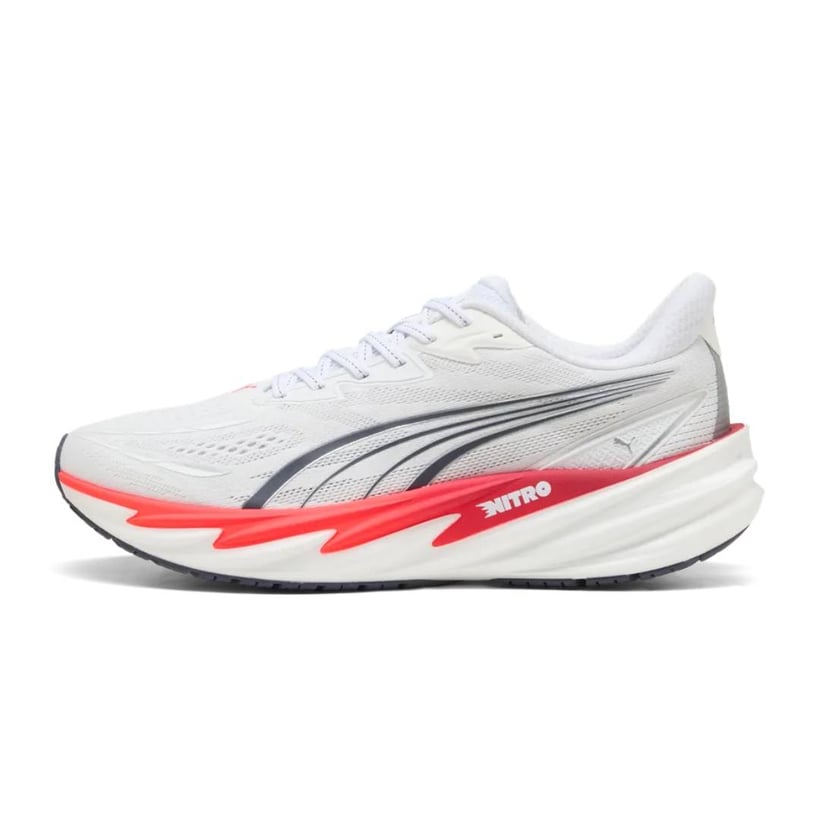 Puma Velocity NITRO 5 White Red AW26 Running Shoes