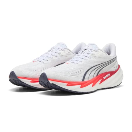 Puma Velocity NITRO 5 sneakers wit rood AW26