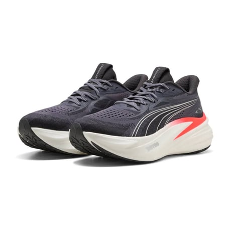 Puma MagMax NITRO 2 Black Red Sneakers AW26