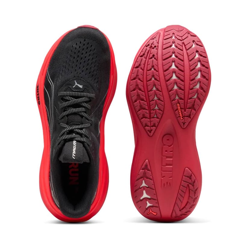 Chaussures Puma MagMax NITRO 2 Noir Rouge AW26