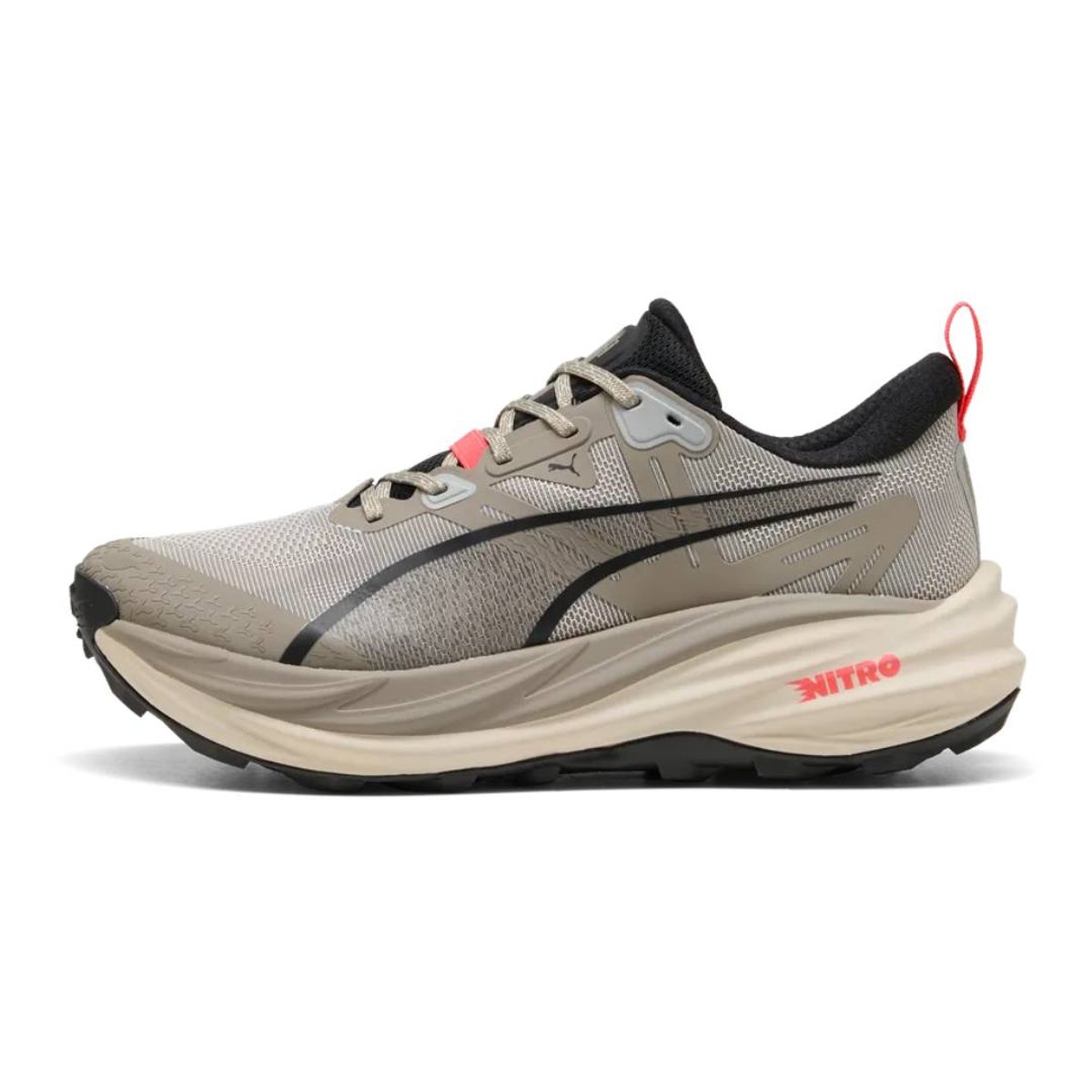 Puma Voyage NITRO 4 Brown Black AW26 Shoes, Size 44 - EUR