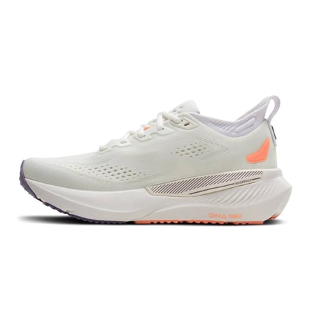 Chaussures Brooks Glycerin GTS 23 Blanc Orange AW26 Femme
