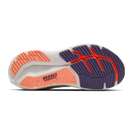 Brooks Glycerin GTS 23 Shoes White Orange AW26 Women
