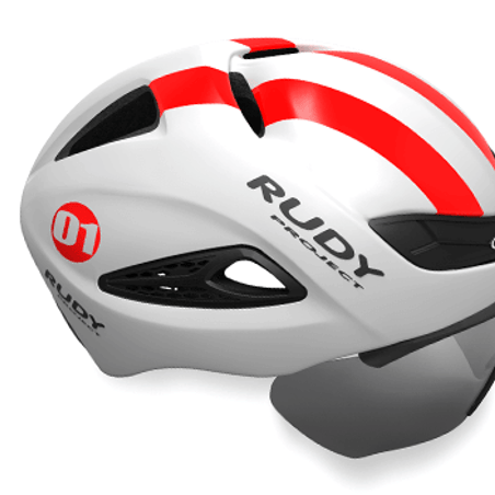 Rudy Project Boost Weiß / Rot