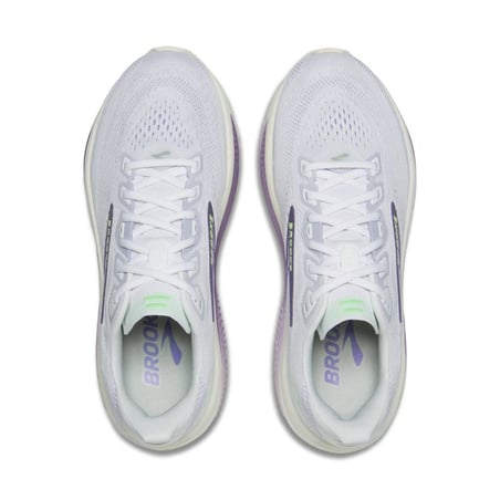 Brooks Ghost 18 White Purple AW26 Women's Shoes