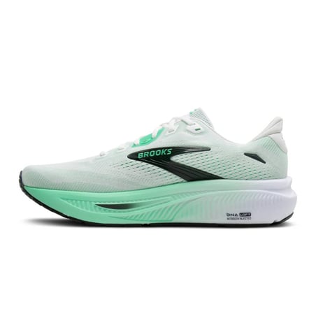 Brooks Ghost 18 Shoes White Green AW26