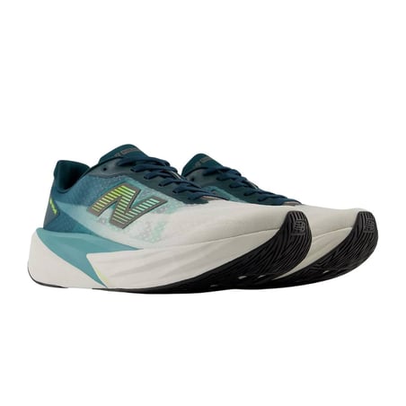 Chaussures New Balance FuelCell Rebel v5 Blanc Vert SS26
