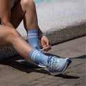 Sporcks Signature Socken Blau Weiß
