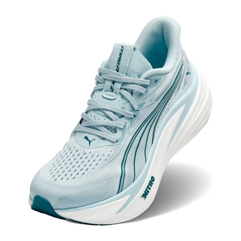 Puma MagMax NITRO 2 Laufschuhe Blau Weiß SS26...