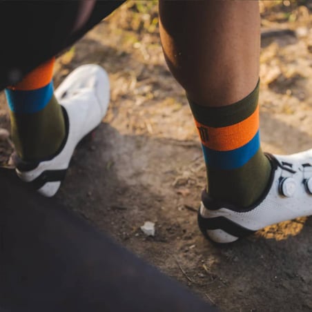 Sporcks Winter Sub 0 Green Orange Socks