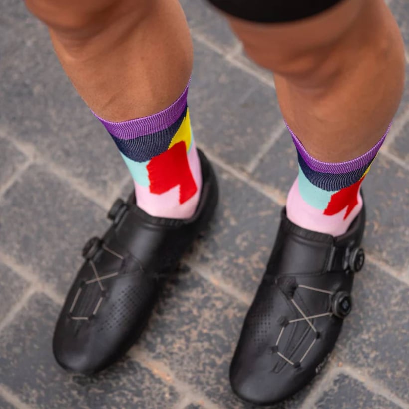 Calcetines Sporcks Alsace Rosa Morado