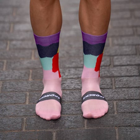 Calcetines Sporcks Alsace Rosa Morado