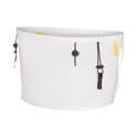 White Naked Running High Capacity 5L Belt with RECCO
