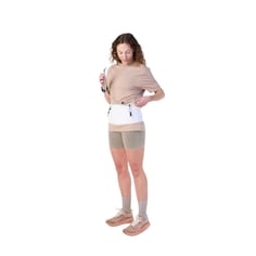 Cintura Naked Running High Capacity 5L con RECCO Bianca 2