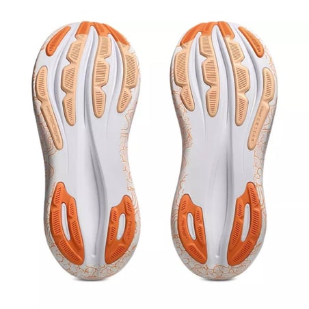Chaussures Asics Gel Nimbus 28 Tokyo Blanc Orange SS26 Unisexe