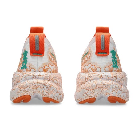 Asics Gel Nimbus 28 Tokyo sneakers Wit Oranje SS26 Unisex