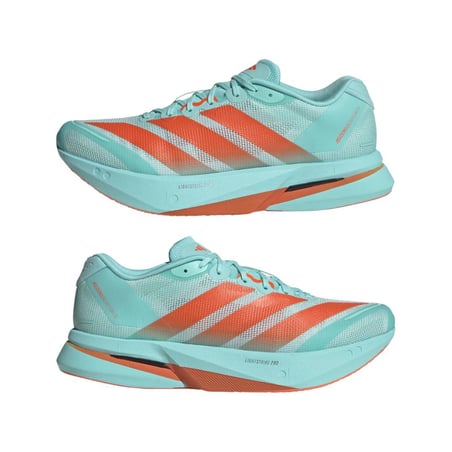 Adidas Adizero Boston 13 Laufschuhe Blau Orange AW26
