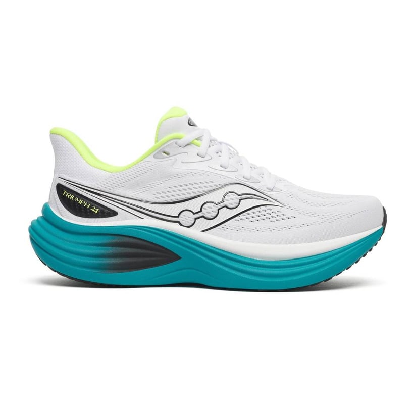 Saucony Triumph 24 Shoes White Blue AW26