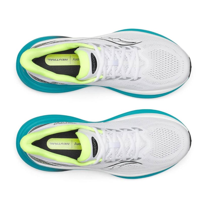 Tênis Saucony Triumph 24 Branco Azul AW26