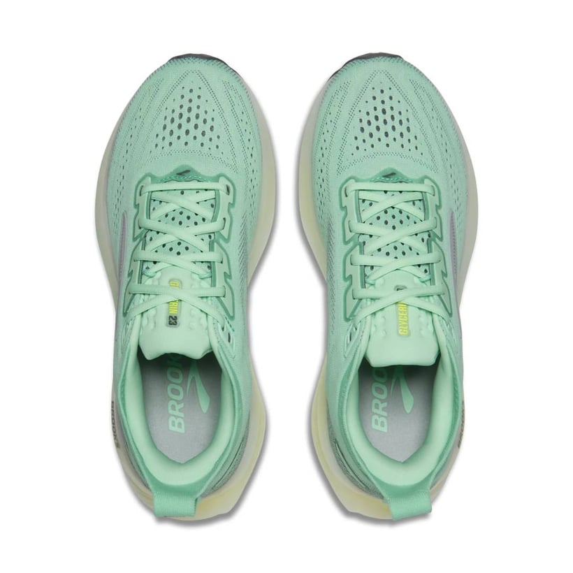 Tênis Brooks Glycerin 23 Verde Cinza SS26 Feminino