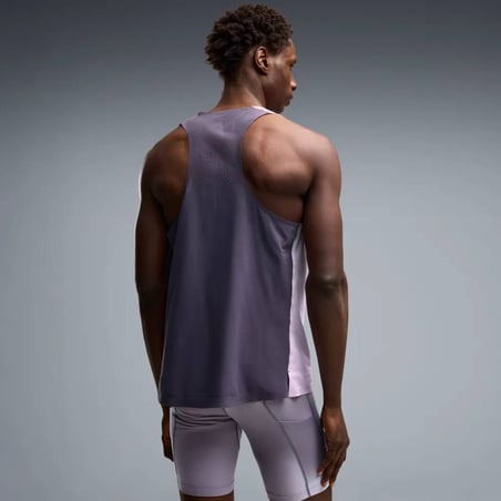 Puma Lightspeed ULTRAWEAVE Sleeveless T-Shirt Purple Orange