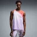 Puma Lightspeed ULTRAWEAVE Sleeveless T-Shirt Purple Orange