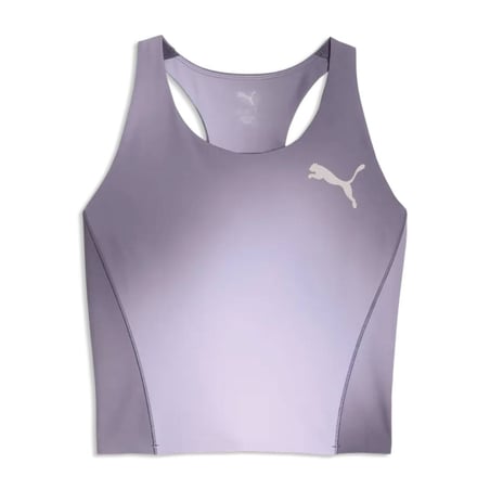 Puma Lightspeed AOP Crop Top Purple for Women