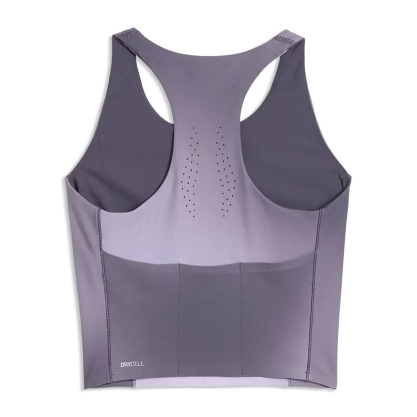 Puma Lightspeed AOP Crop Top Purple for Women