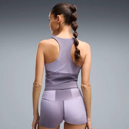 Puma Lightspeed AOP Crop Top Purple for Women