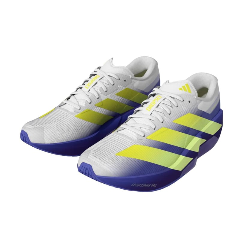 Tênis Adidas Adizero Dropset Pro Branco Azul AW26