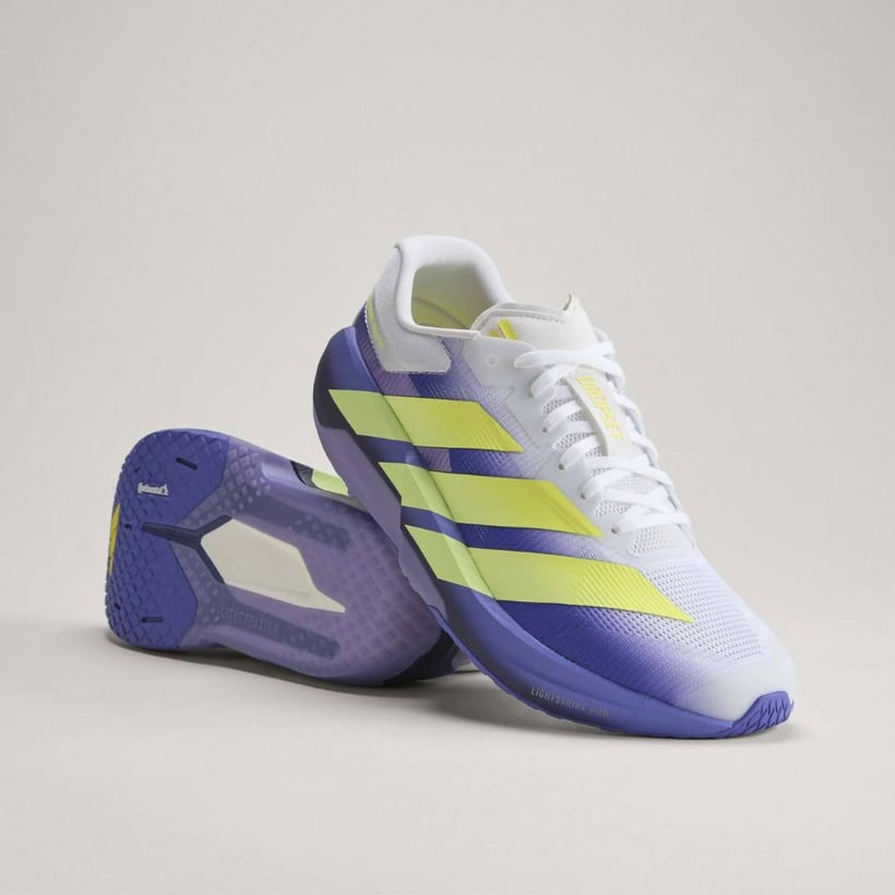 Adidas Adizero Dropset Pro White Blue AW26 Shoes
