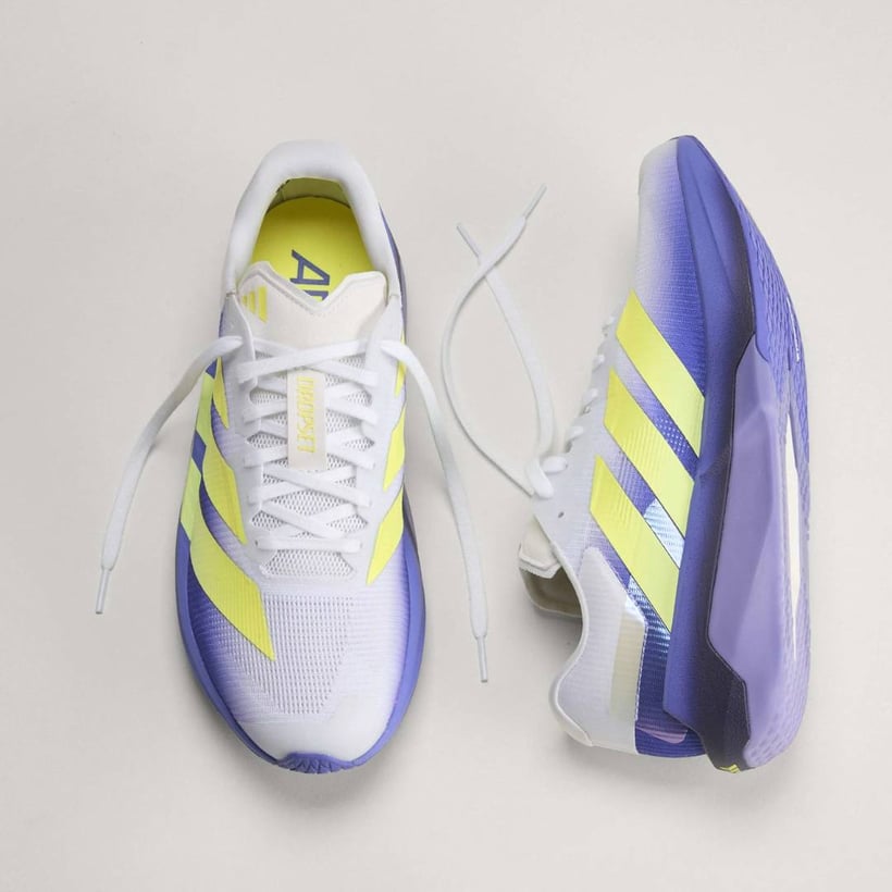 Adidas Adizero Dropset Pro White Blue AW26 Shoes