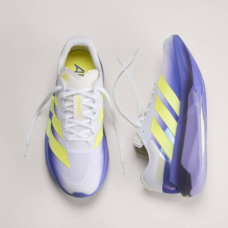 Adidas Adizero Dropset Pro White Blue AW26 Shoes