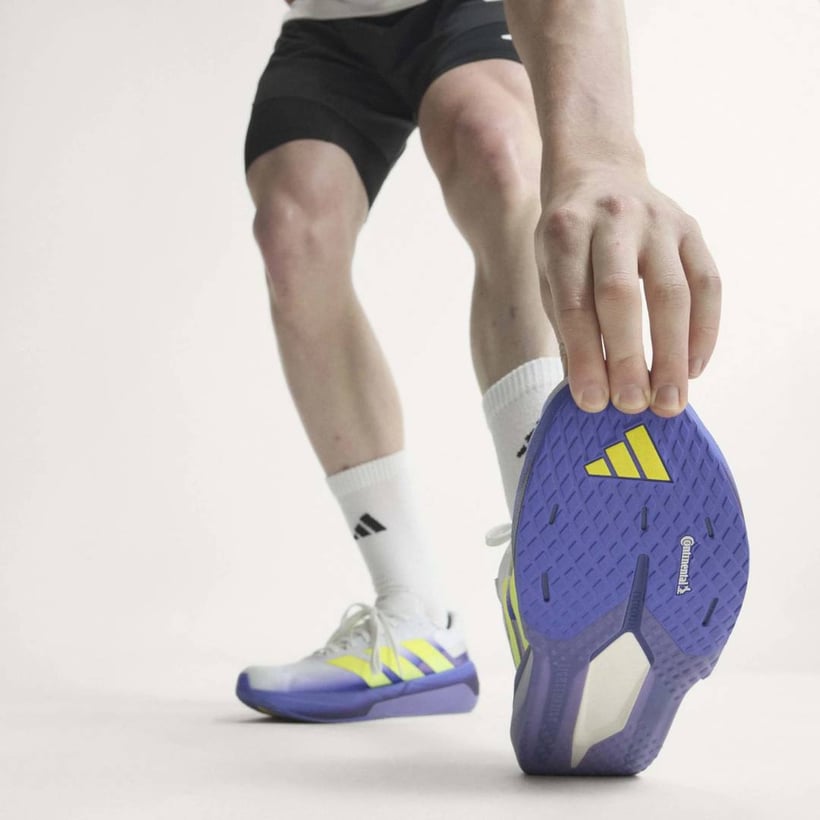 Chaussures Adidas Adizero Dropset Pro Blanc...