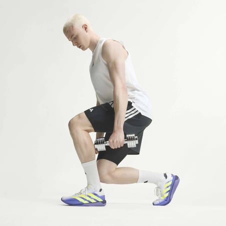Tênis Adidas Adizero Dropset Pro Branco Azul AW26
