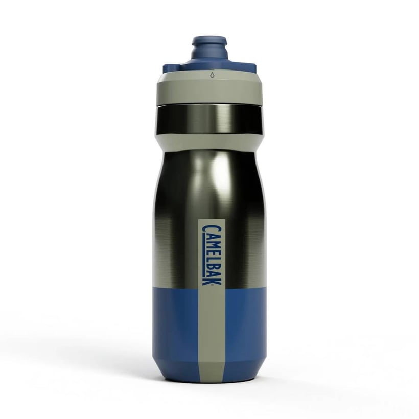 Bidon Camelbak Podium Insulated en acier vert-bleu