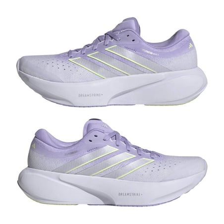 Adidas Supernova Rise 3 hardloopschoenen Paars Geel AW26 Dames