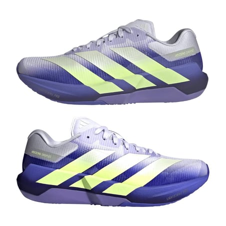 Adidas Adizero Dropset Pro Damen Sneaker Weiß Blau AW26