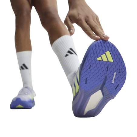 Tênis Adidas Adizero Dropset Pro Branco Azul AW26 Feminino