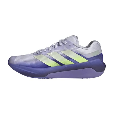 Zapatillas Adidas Adizero Dropset Pro Blanco Azul AW26 Mujer