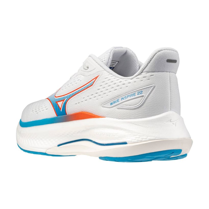 Mizuno Wave Inspire 22 Running Shoes White Blue...