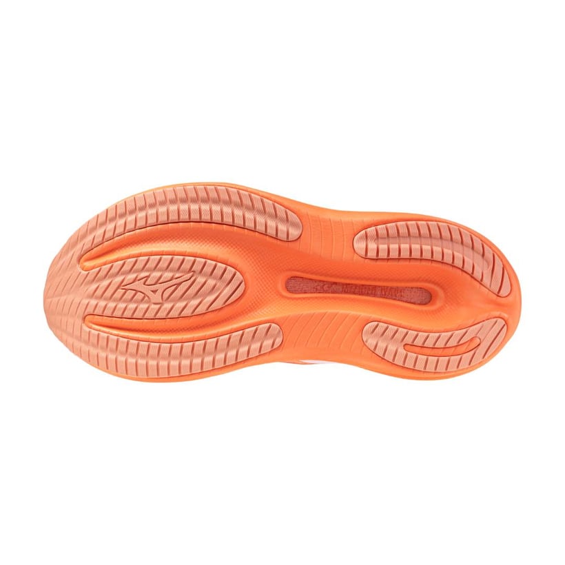 Mizuno Wave Rider 30 Laufschuhe Weiß Orange...