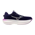 Zapatillas Mizuno Wave Rider 30 Azul Morado AW26 Mujer