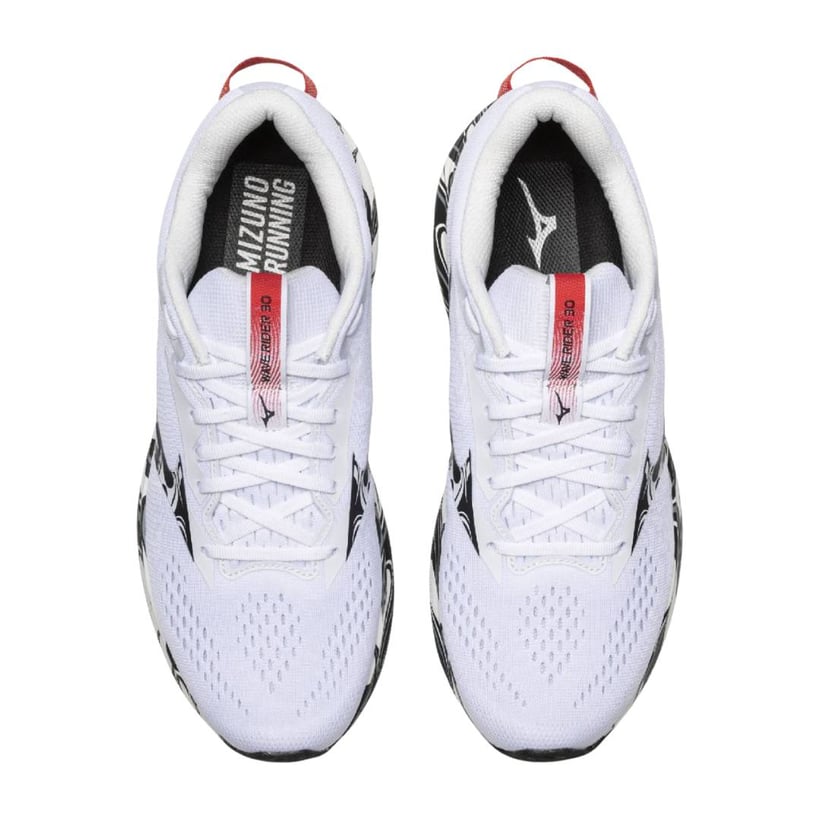 Zapatillas Mizuno Wave Rider 30 Blanco Negro...