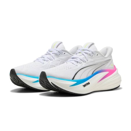 Puma MagMax NITRO 2 White Blue SS26 Women’s Shoes