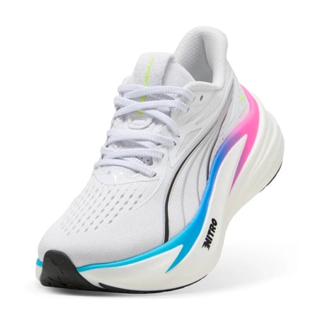 Buty Puma MagMax NITRO 2 Biało-Niebieskie SS26 Damskie