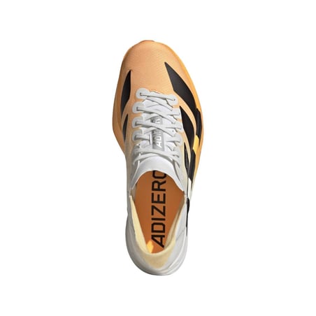 Adidas Adizero Adios Pro 4 Running Shoes White Orange AW26