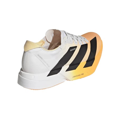 Adidas Adizero Adios Pro 4 hardloopschoenen wit oranje AW26