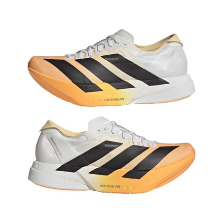 Zapatillas Adidas Adizero Adios Pro 4 Blanco Naranja AW26